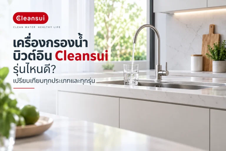 Which Cleansui Built-In Water Purifier Is Best? Every Type and Model Compared