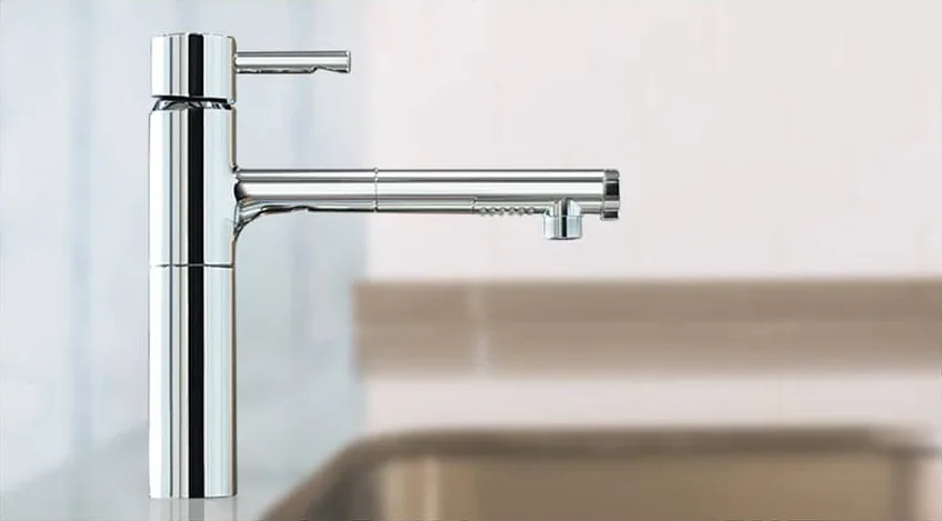 Cleansui EU202 faucet on a kitchen counter